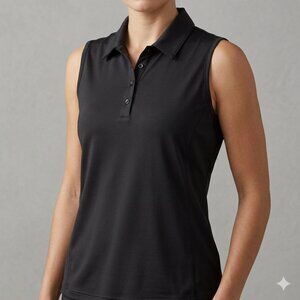 Adidas Golf Climalite Sleeveless Polo Top Size L